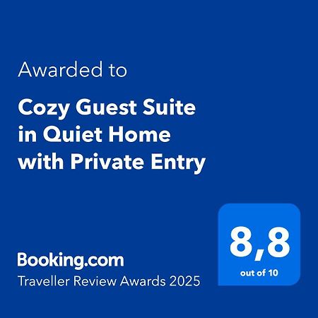Cozy Guest Suite In Quiet Home With Private Entry Vancouver Extérieur photo